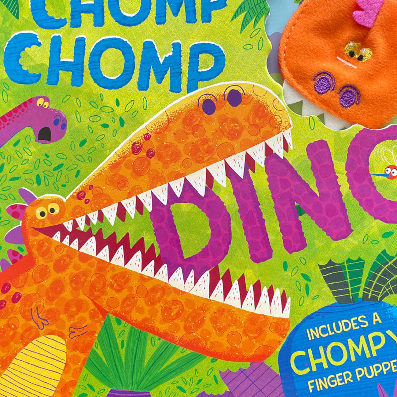 Chomp Chomp Dino illustrated by Josh Cleland